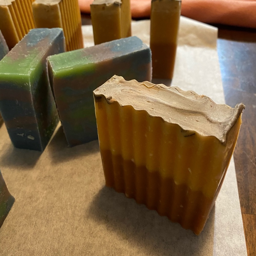 Pumpkin pie goats milk soap